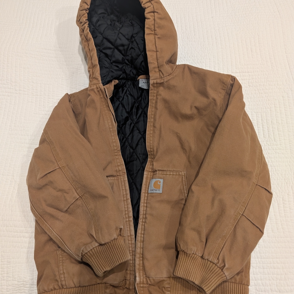 Carhartt Brown Hooded Jacket